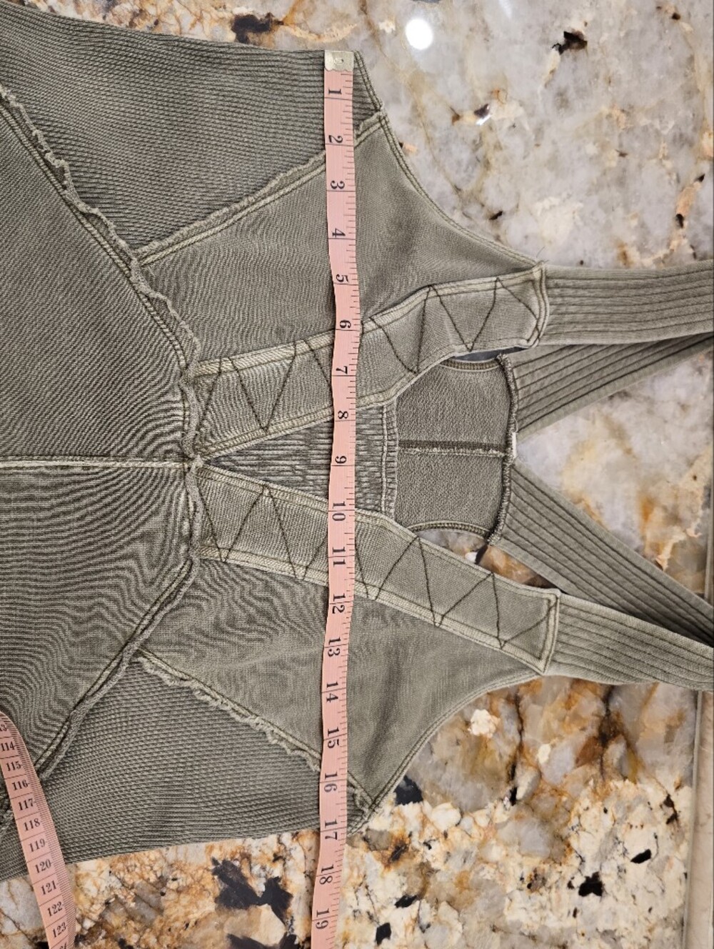 Anthropologie Daily Practice The Palmra Pull- On Cotton Jumpsuit Green - Picture 5 of 9